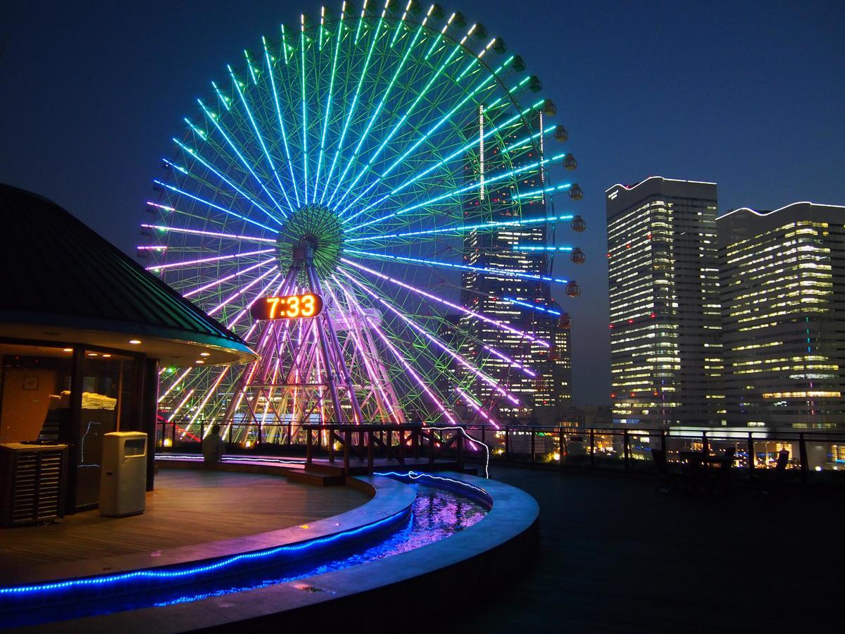 Yokohama Minatomirai Manyo Club Hotell Eksteriør bilde