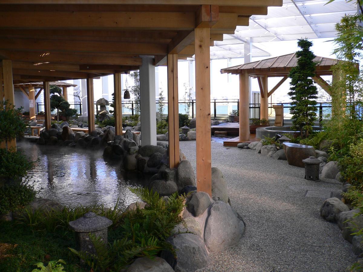 Yokohama Minatomirai Manyo Club Hotell Eksteriør bilde
