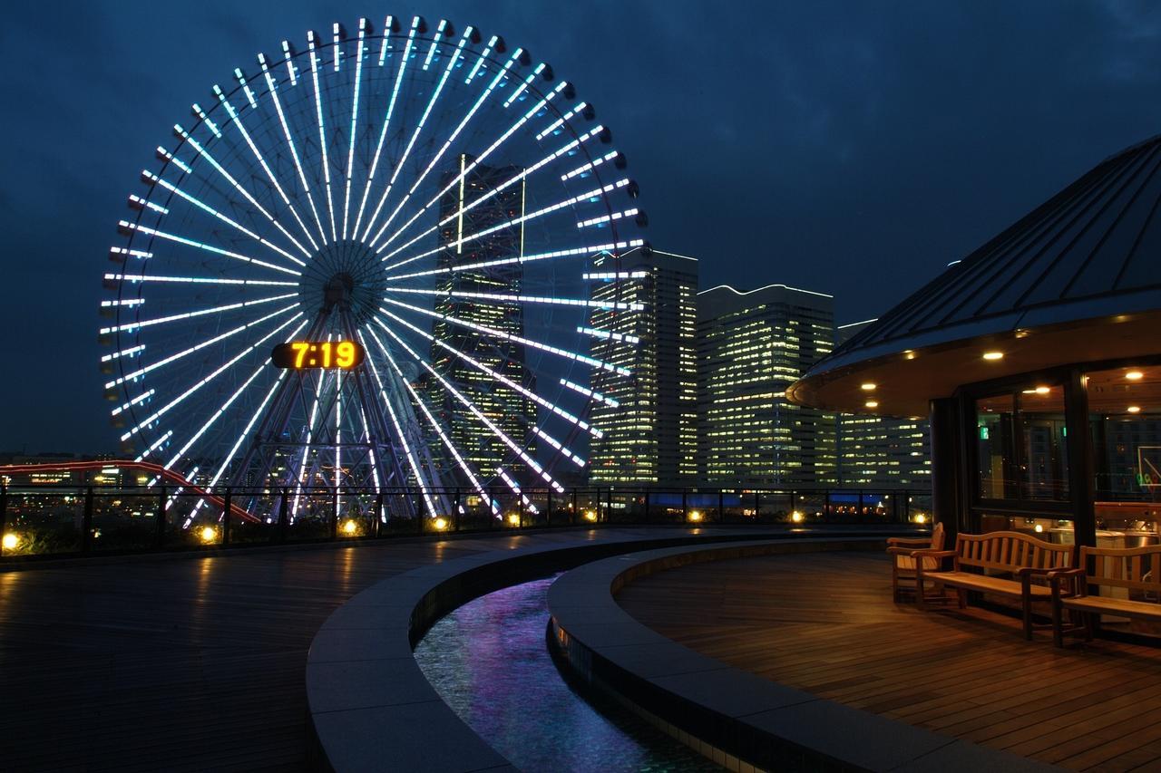 Yokohama Minatomirai Manyo Club Hotell Eksteriør bilde