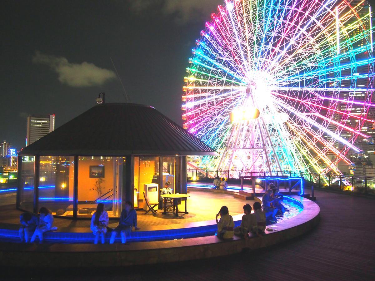 Yokohama Minatomirai Manyo Club Hotell Eksteriør bilde