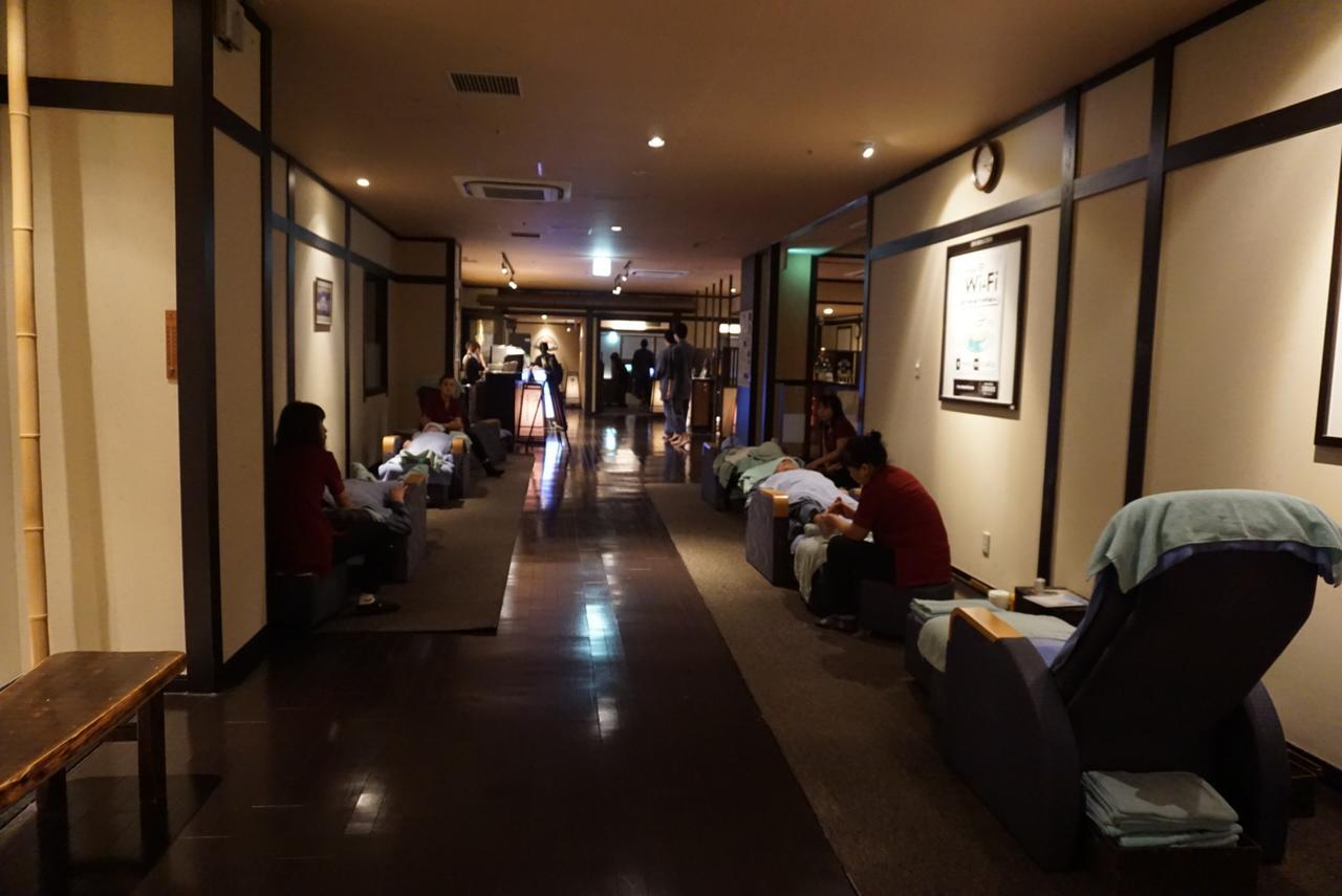 Yokohama Minatomirai Manyo Club Hotell Eksteriør bilde